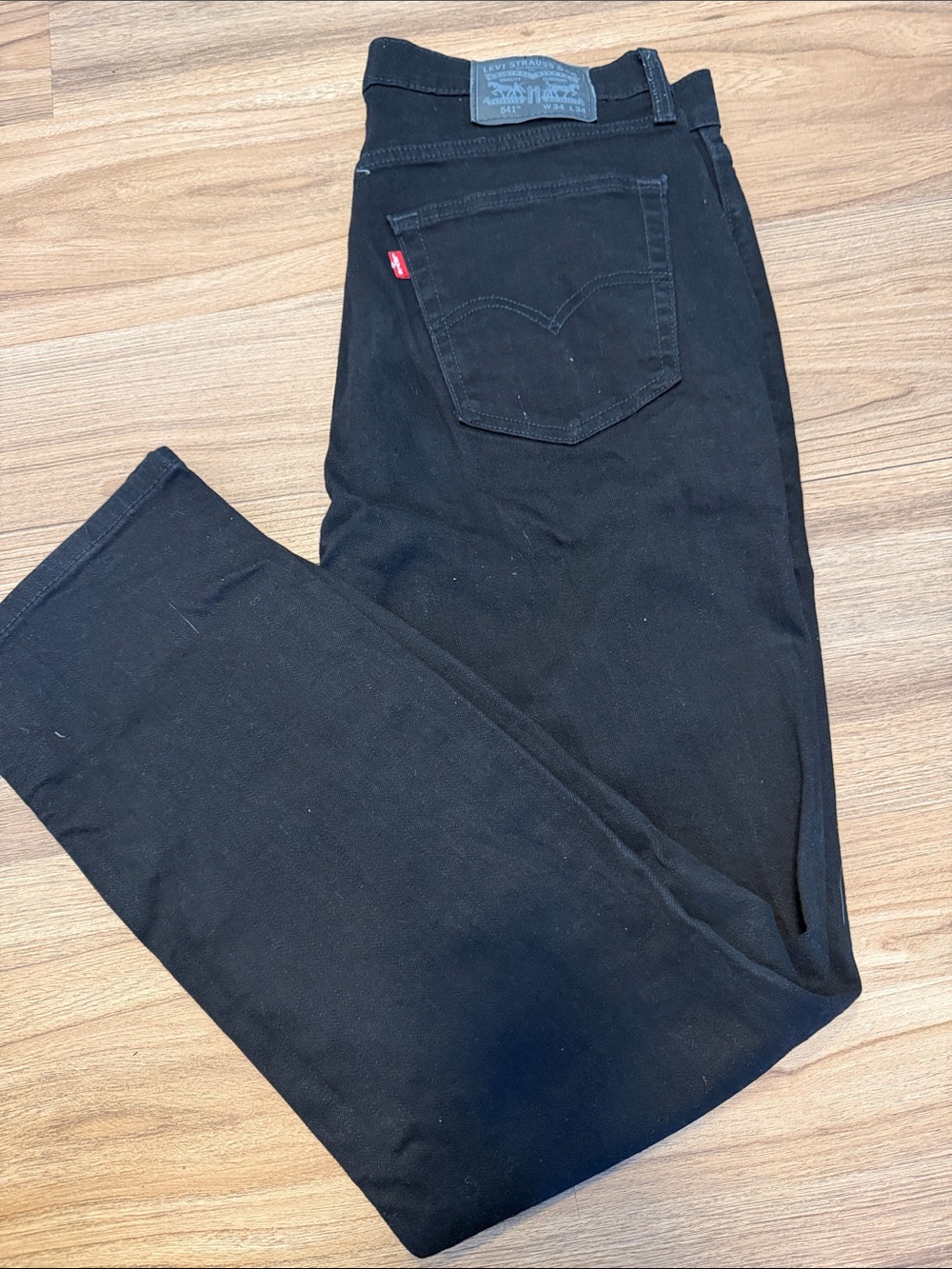 Levi's Black Slim Straight Men's Jeans